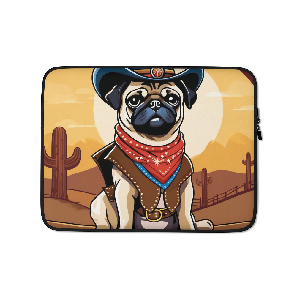 PugMug Custom Pug Laptop Sleeve