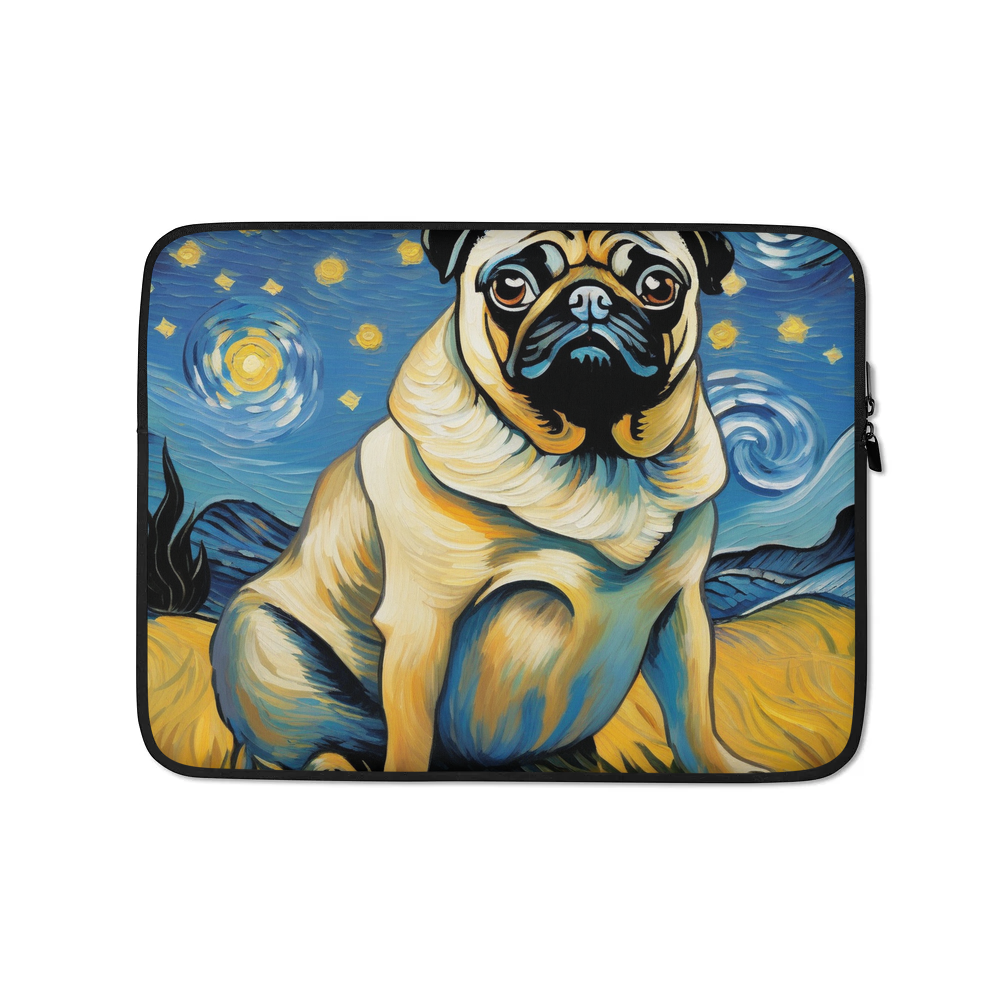 PugMug Custom Pug Laptop Sleeve