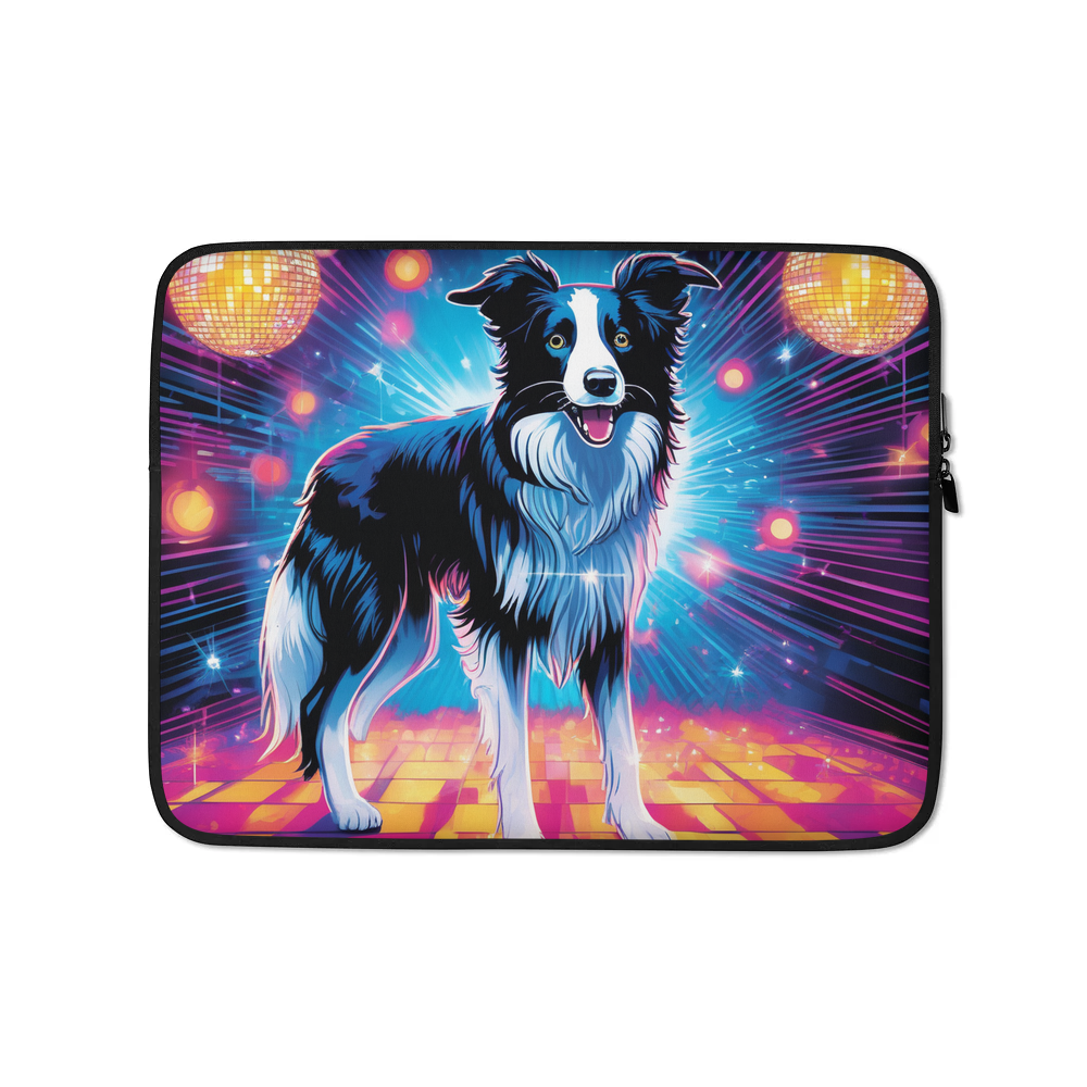 PugMug Custom Border Collie Laptop Sleeve