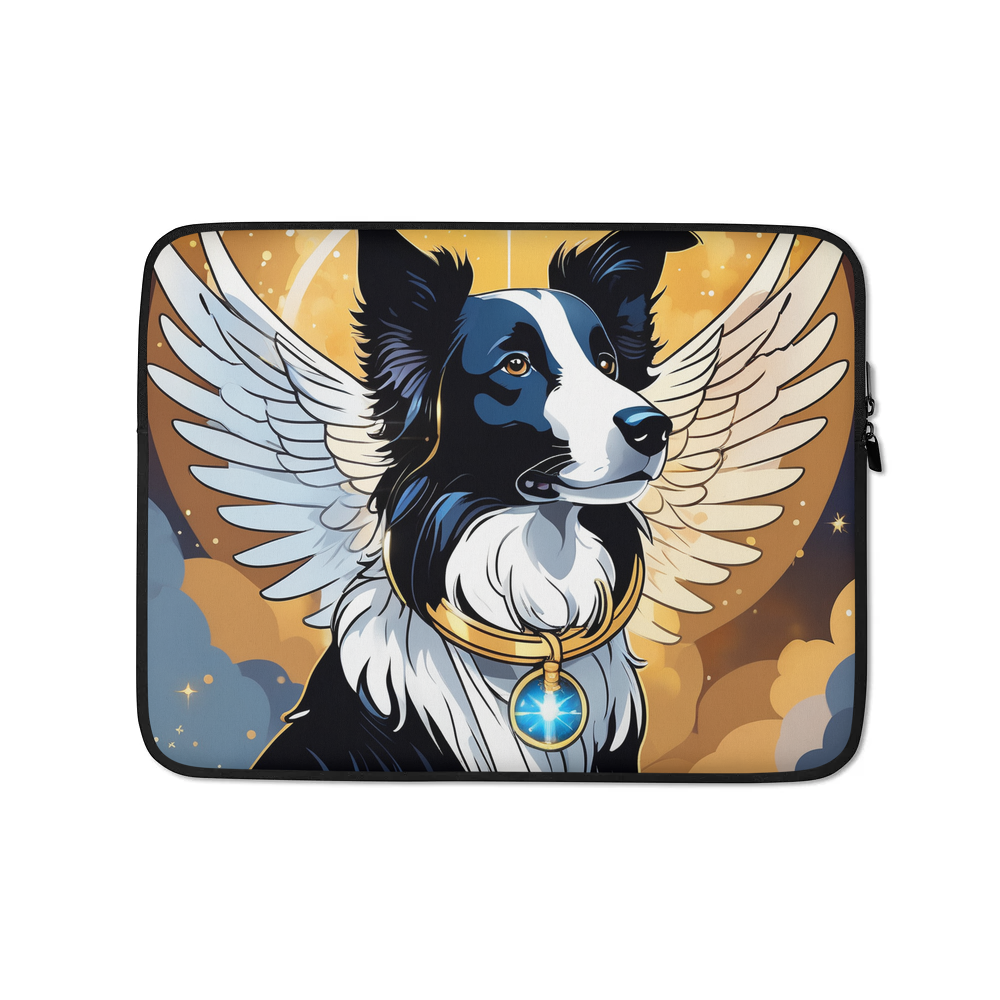 PugMug Custom Border Collie Laptop Sleeve