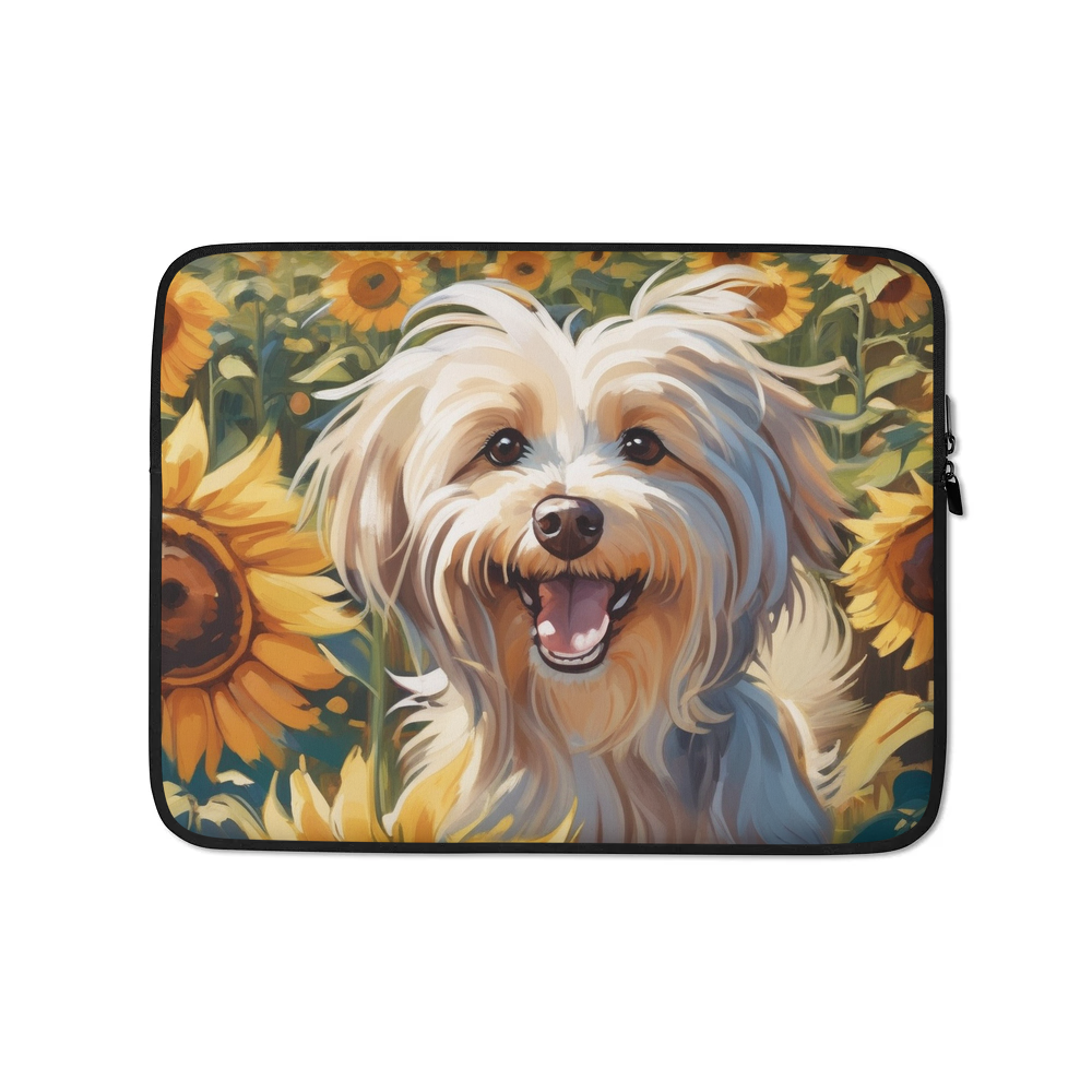 PugMug Custom Tan Havanese Dog Laptop Sleeve