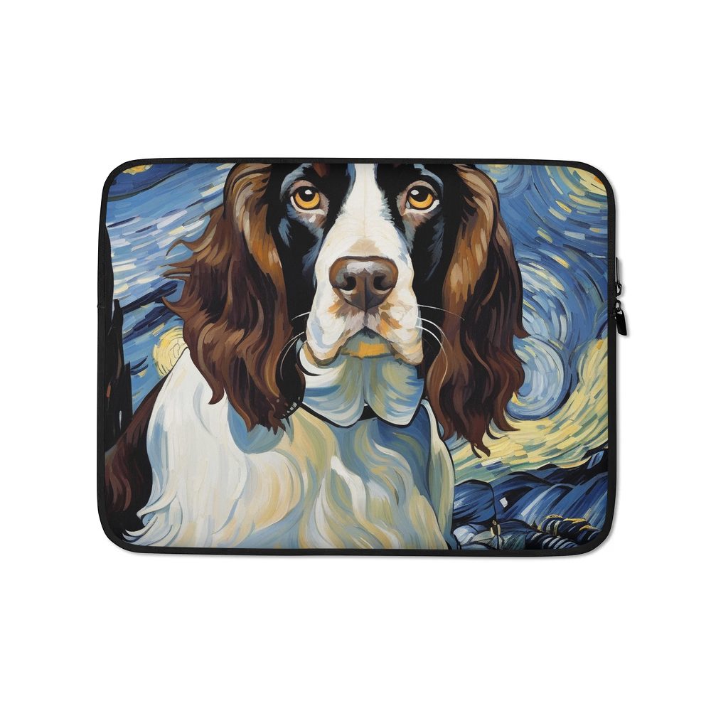 PugMug Custom English Springer Spaniel Laptop Sleeve
