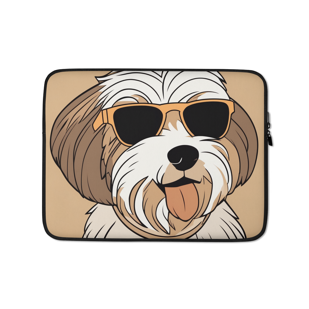 PugMug Custom Tan Havanese Dog Laptop Sleeve