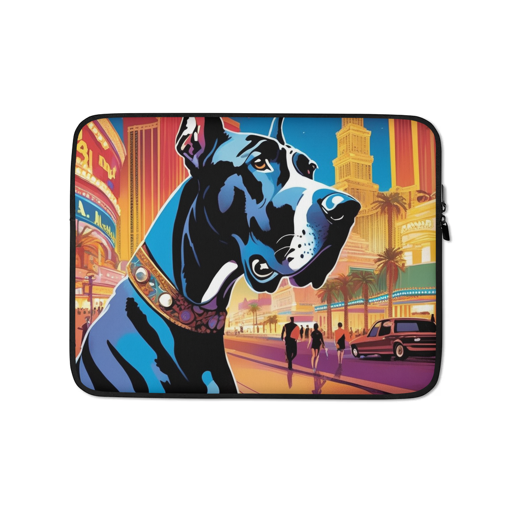 PugMug Custom Great Dane Laptop Sleeve