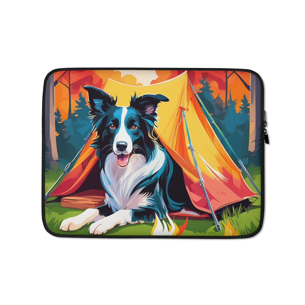 PugMug Custom Border Collie Laptop Sleeve