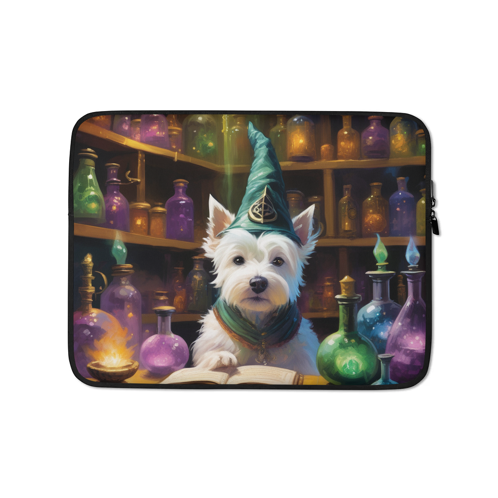 PugMug Custom West Highland White Terrier Laptop Sleeve