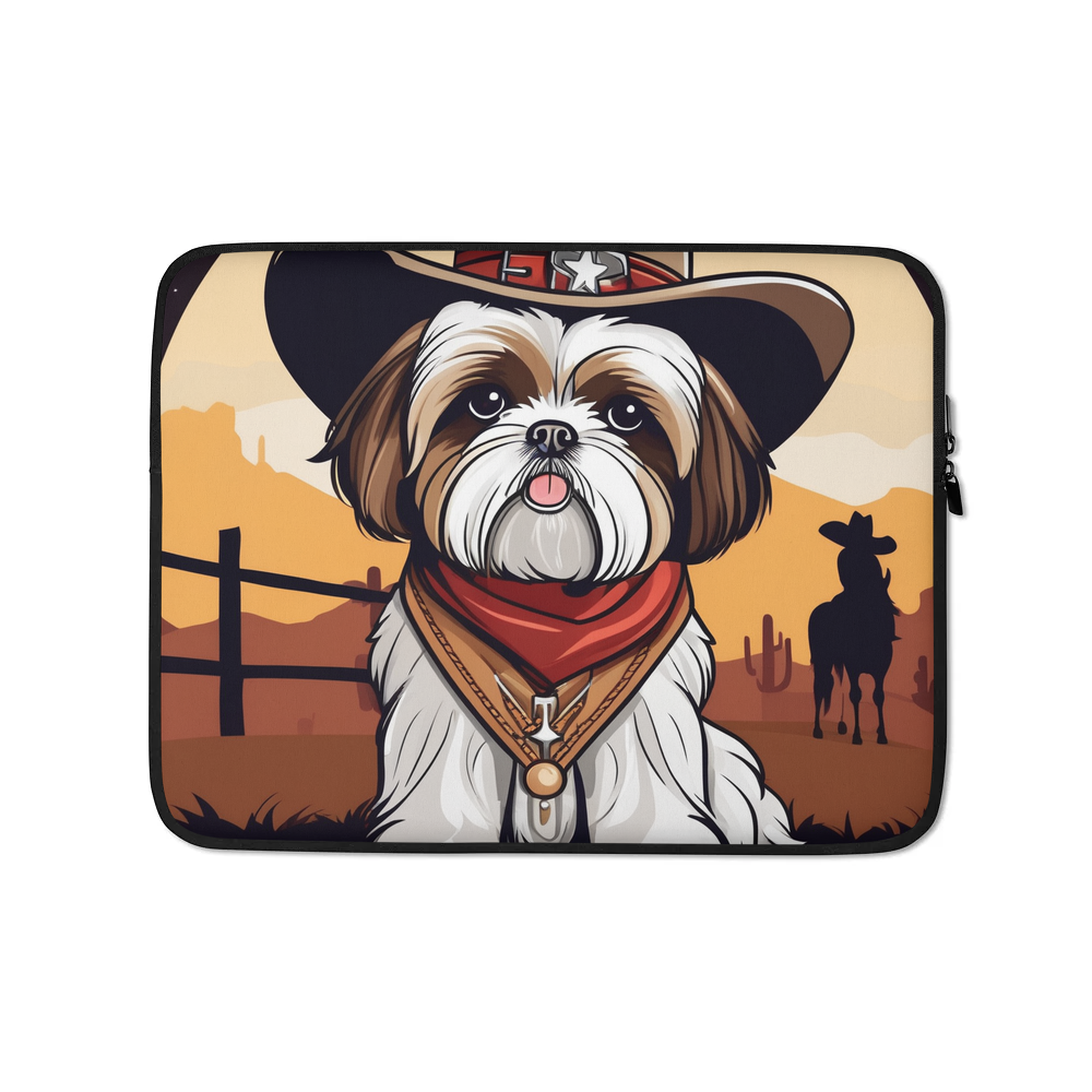PugMug Custom Shih Tzu Laptop Sleeve
