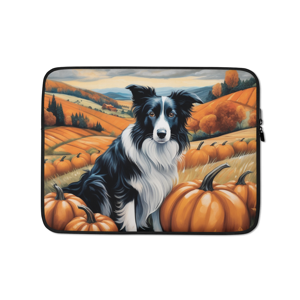 PugMug Custom Border Collie Laptop Sleeve