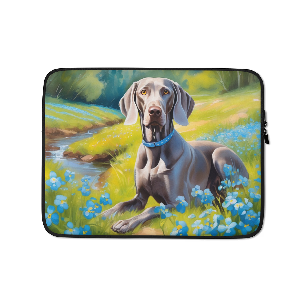 PugMug Custom Weimaraner Laptop Sleeve