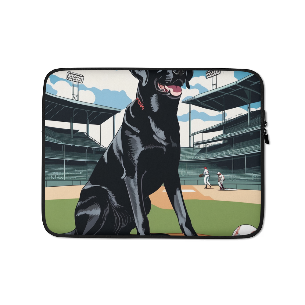 PugMug Custom Black Labrador Retriever Laptop Sleeve