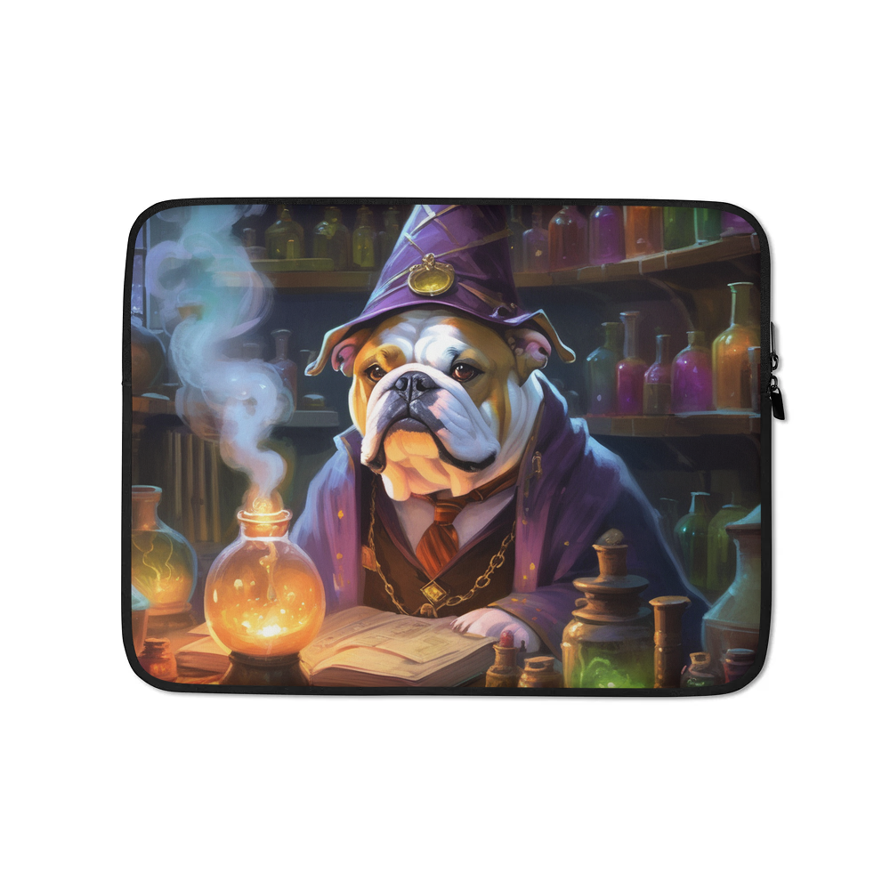 PugMug Custom Bulldog Laptop Sleeve