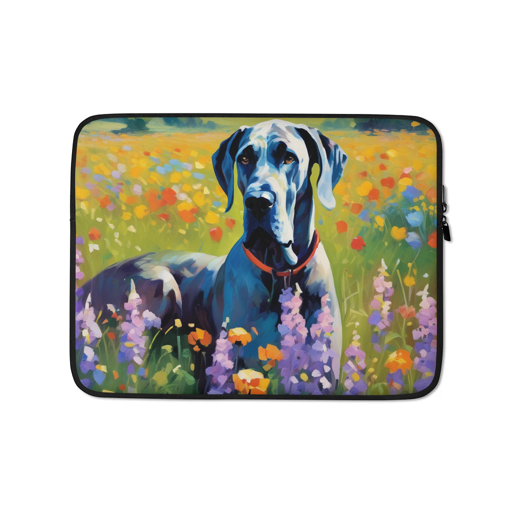PugMug Custom Great Dane Laptop Sleeve
