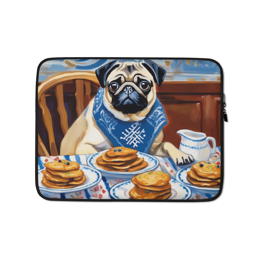 PugMug Custom Pug Laptop Sleeve