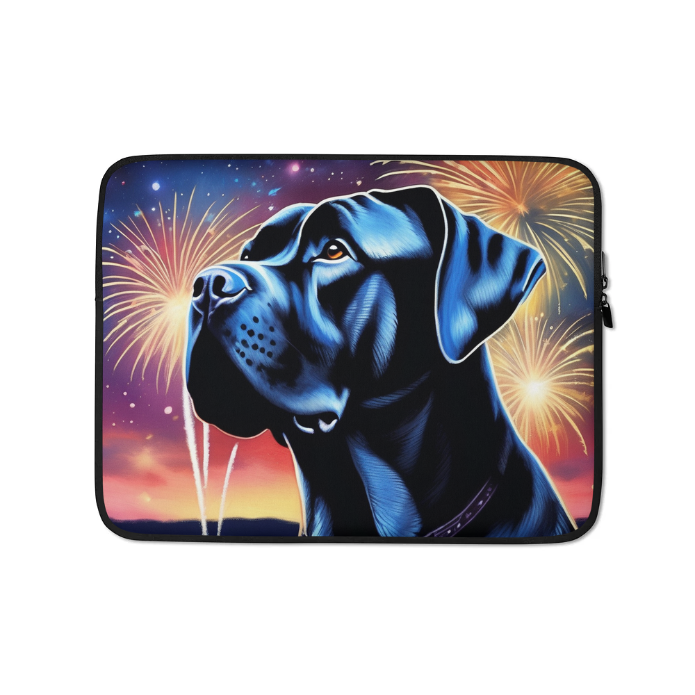 PugMug Custom Cane Corso Laptop Sleeve