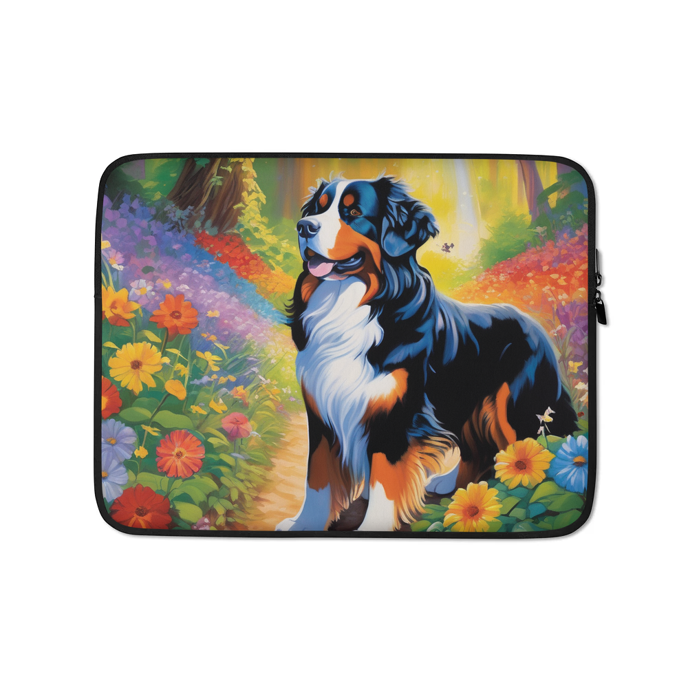 PugMug Custom Bernese Mountain Dog Laptop Sleeve