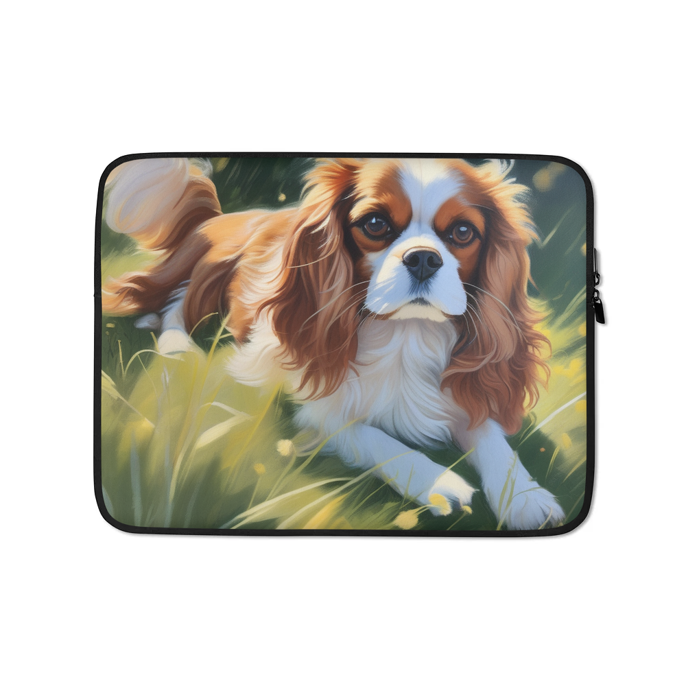 PugMug Custom Cavalier King Charles Spaniel Laptop Sleeve