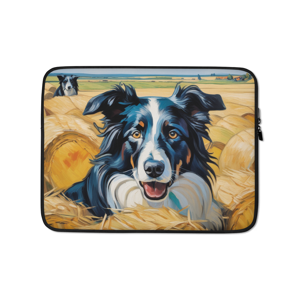 PugMug Custom Border Collie Laptop Sleeve