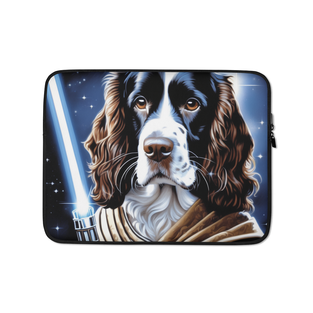 PugMug Custom English Springer Spaniel Laptop Sleeve