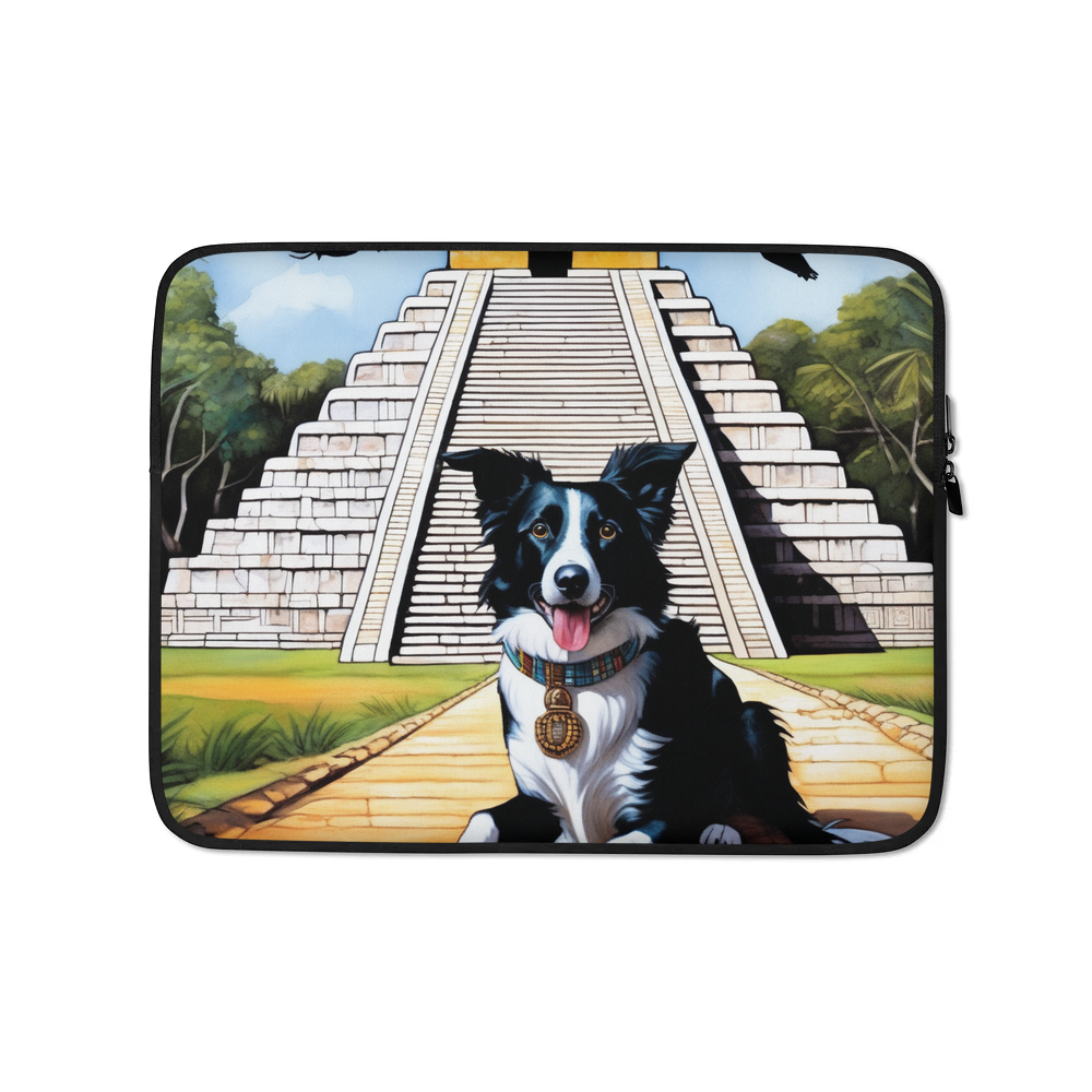PugMug Custom Border Collie Laptop Sleeve