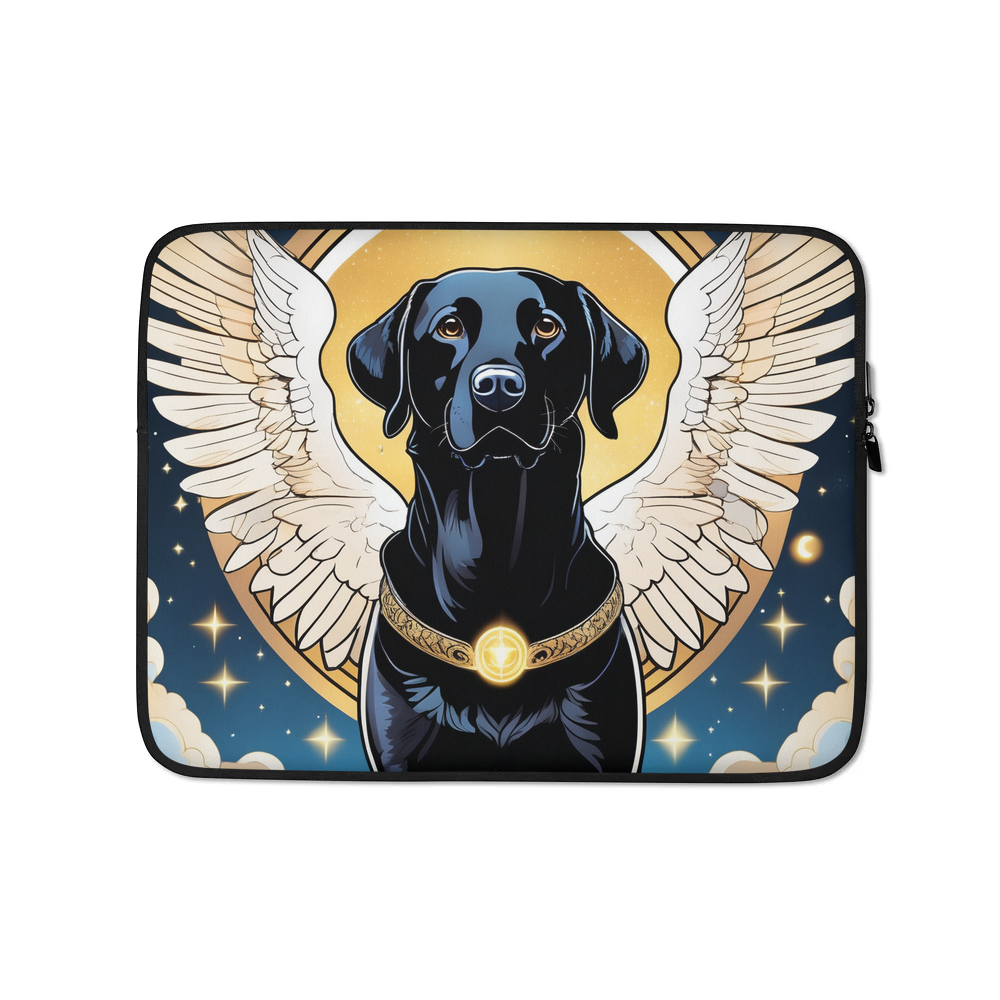 PugMug Custom Black Labrador Retriever Laptop Sleeve