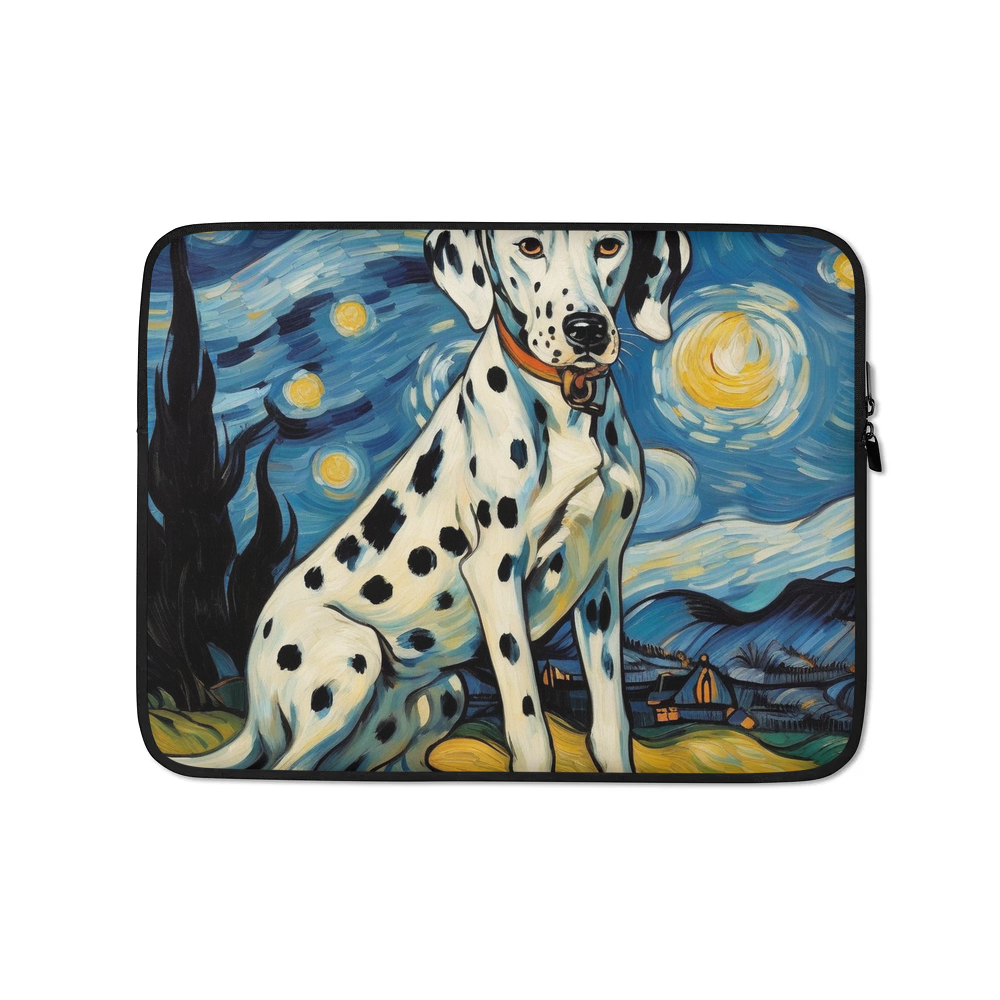 PugMug Custom Dalmatian Laptop Sleeve