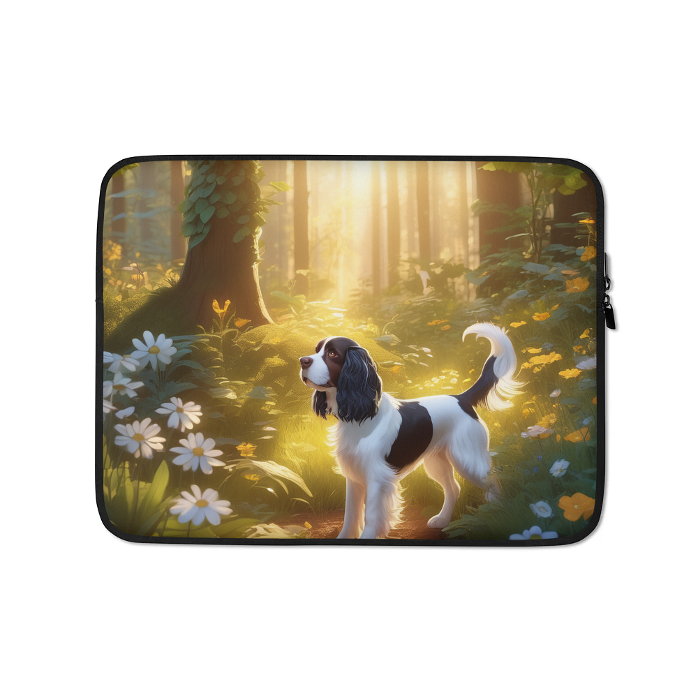 PugMug Custom English Springer Spaniel Laptop Sleeve