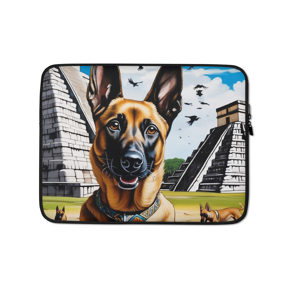 PugMug Custom Belgian Malinois Laptop Sleeve