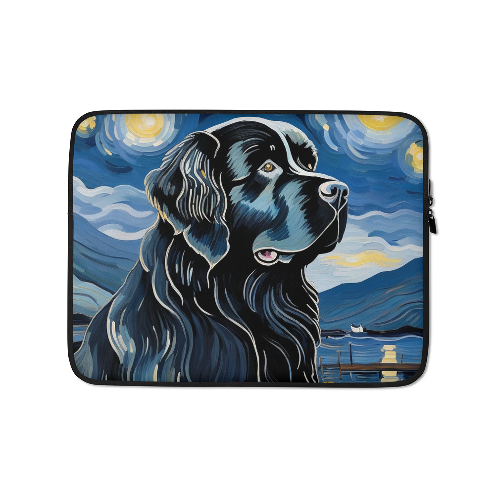 PugMug Custom Newfoundland Laptop Sleeve