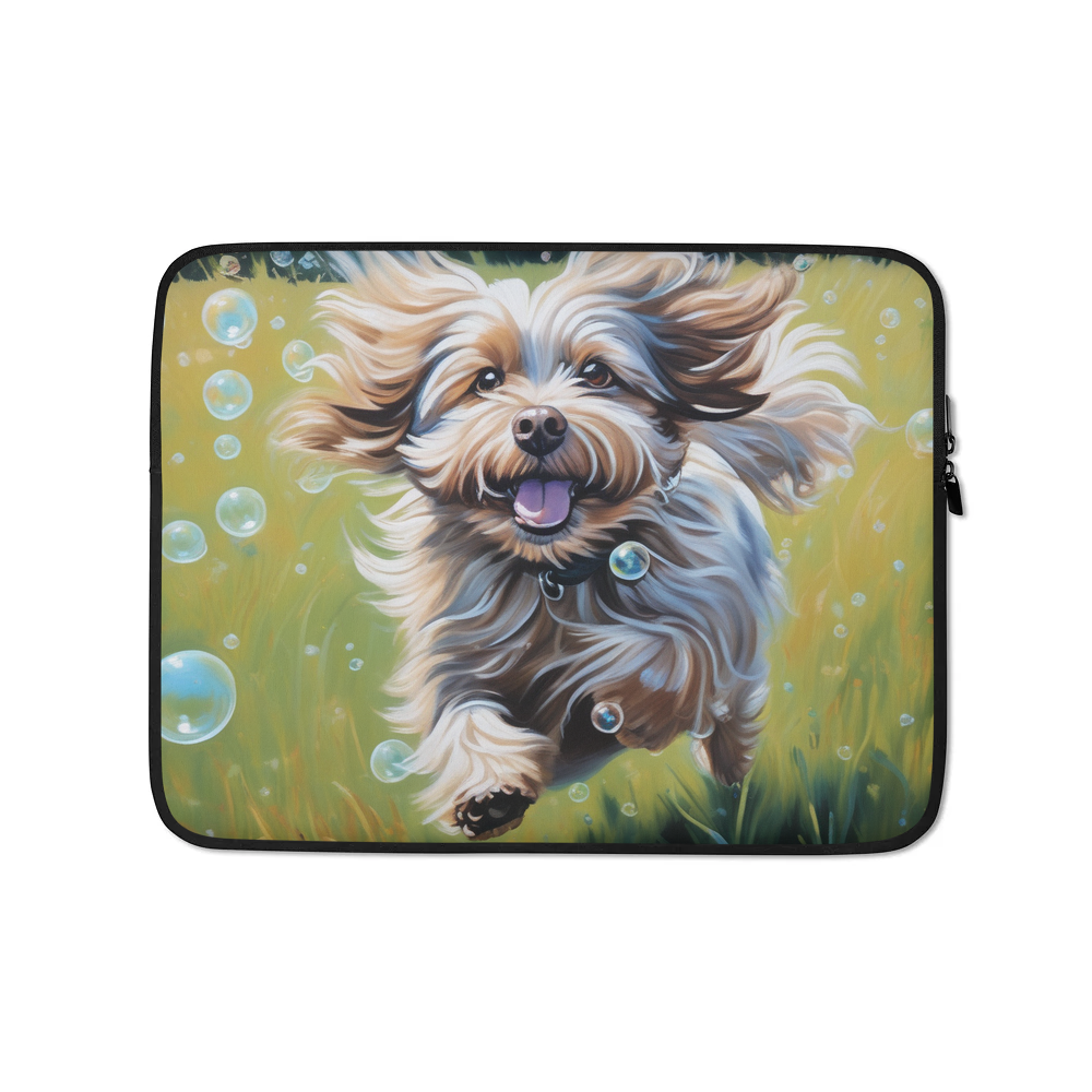 PugMug Custom Tan Havanese Dog Laptop Sleeve