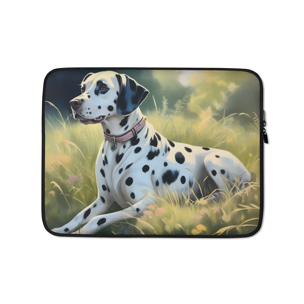 PugMug Custom Dalmatian Laptop Sleeve