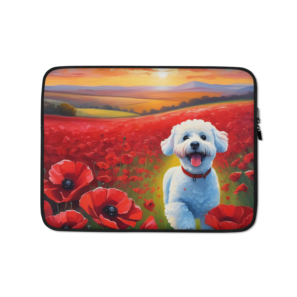 PugMug Custom Bichons Frise Laptop Sleeve