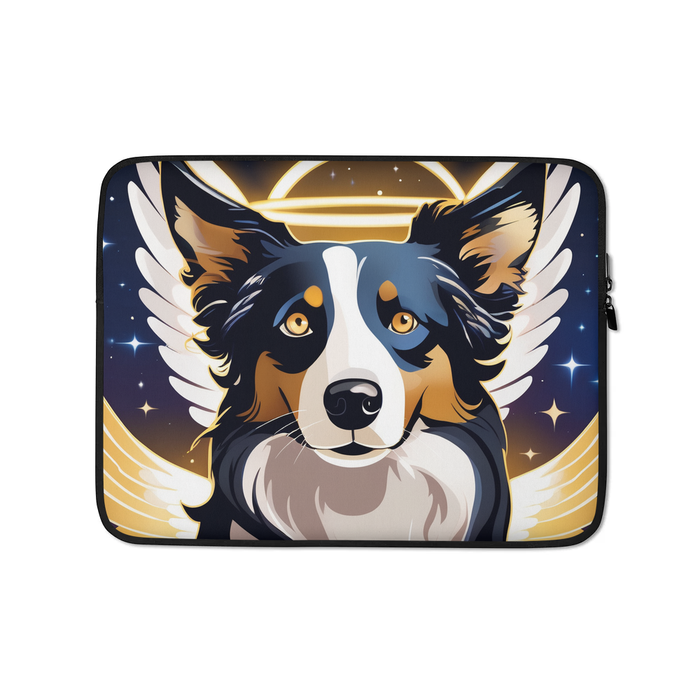 PugMug Custom Border Collie Laptop Sleeve