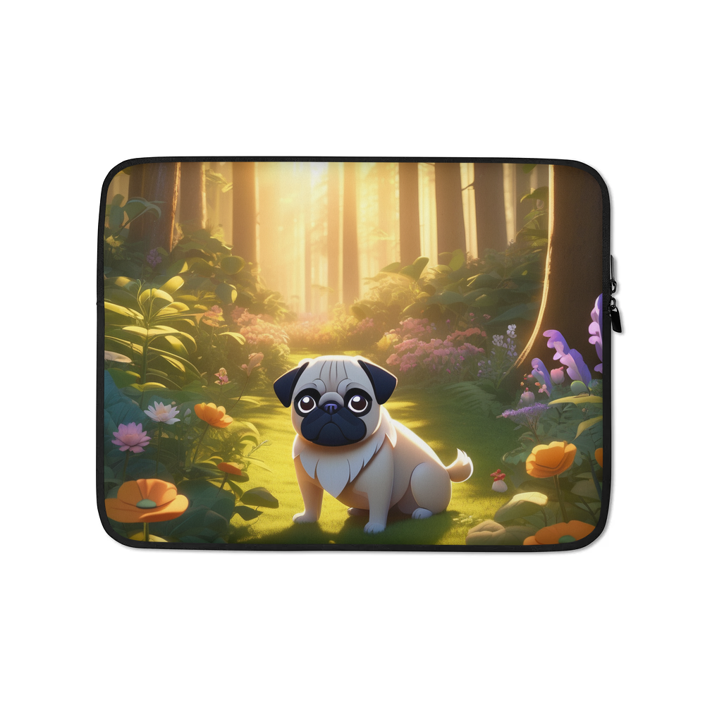 PugMug Custom Pug Laptop Sleeve