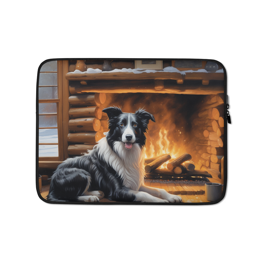 PugMug Custom Border Collie Laptop Sleeve