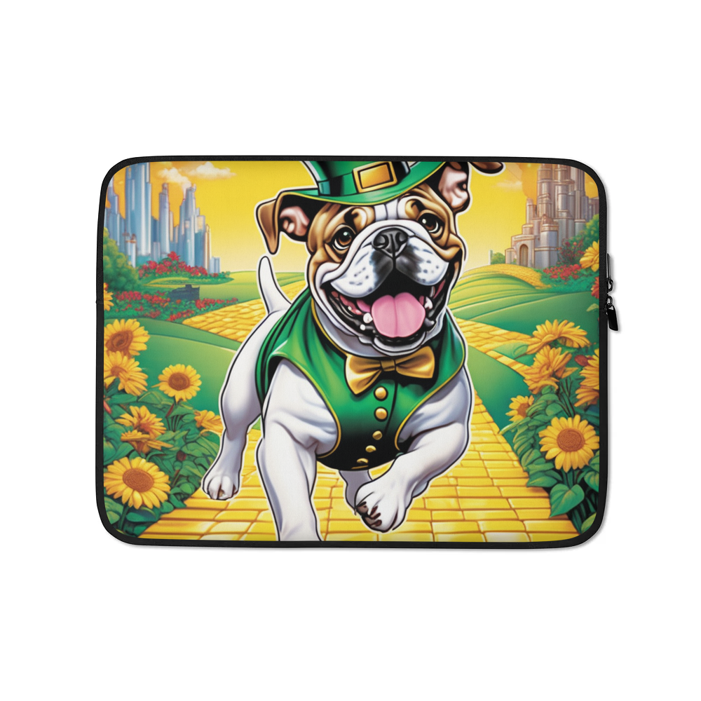 PugMug Custom Bulldog Laptop Sleeve