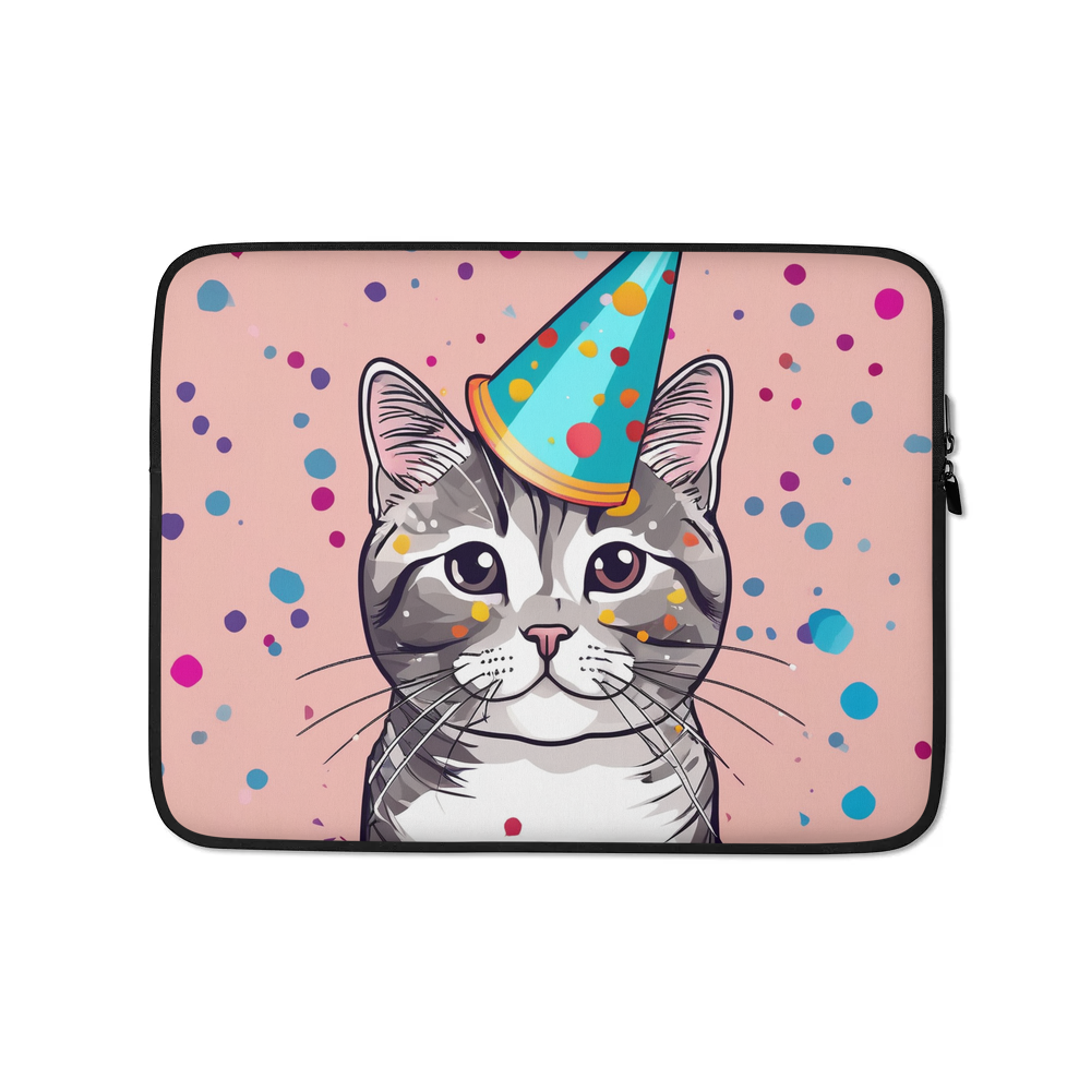 PugMug Custom Tabby Scottish Fold Cat Laptop Sleeve