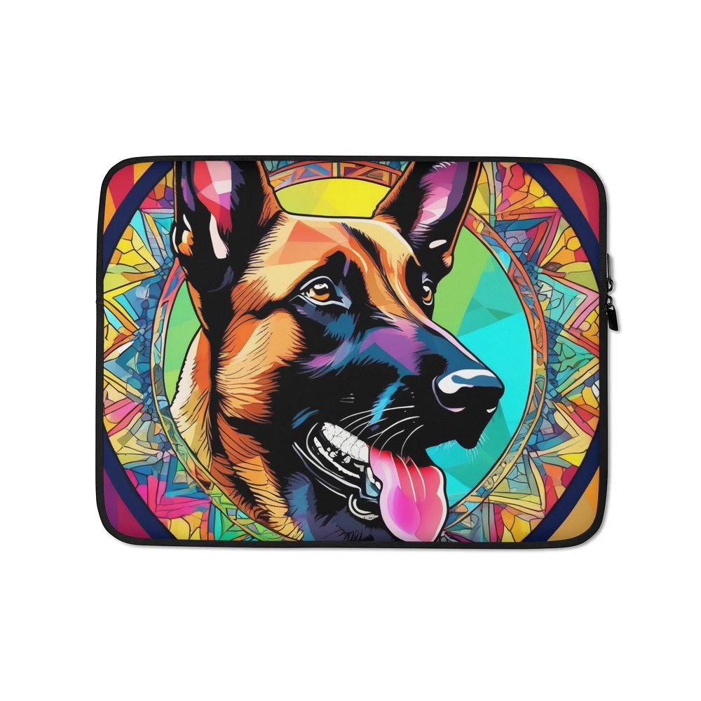 PugMug Custom Belgian Malinois Laptop Sleeve