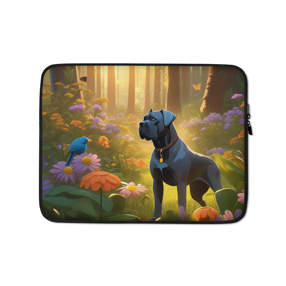 PugMug Custom Cane Corso Laptop Sleeve
