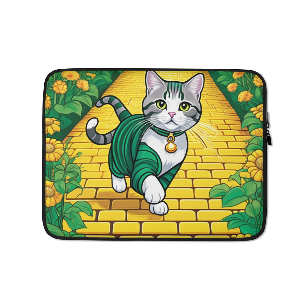 PugMug Custom Tabby Scottish Fold Cat Laptop Sleeve