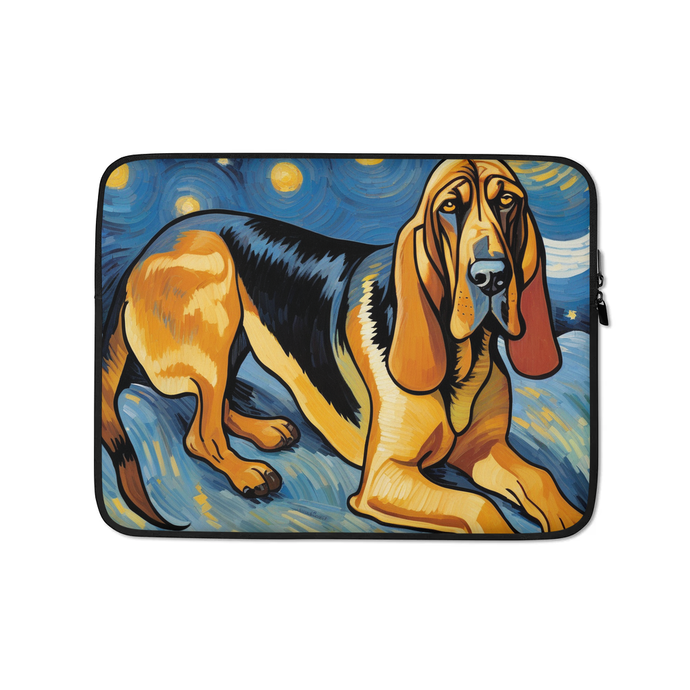 PugMug Custom Bloodhound Laptop Sleeve