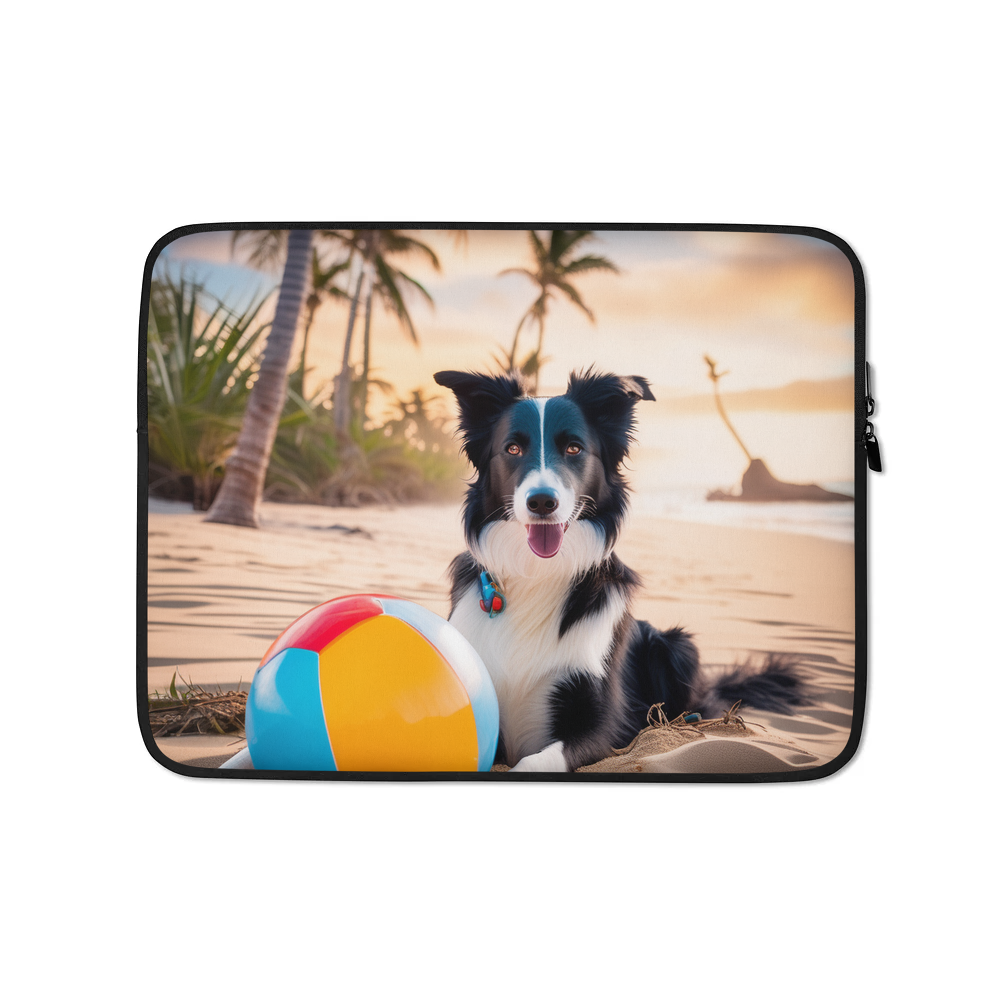PugMug Custom Border Collie Laptop Sleeve
