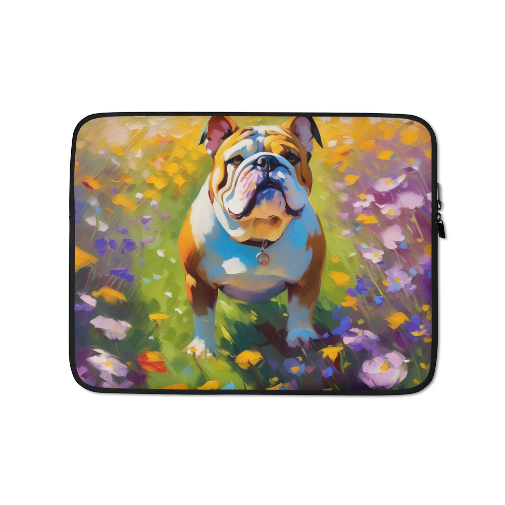PugMug Custom Bulldog Laptop Sleeve