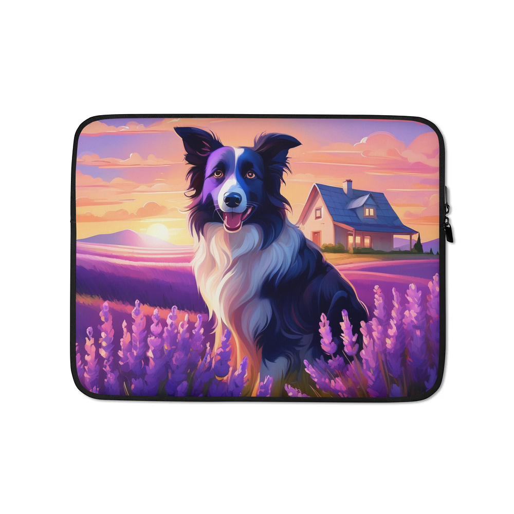 PugMug Custom Border Collie Laptop Sleeve