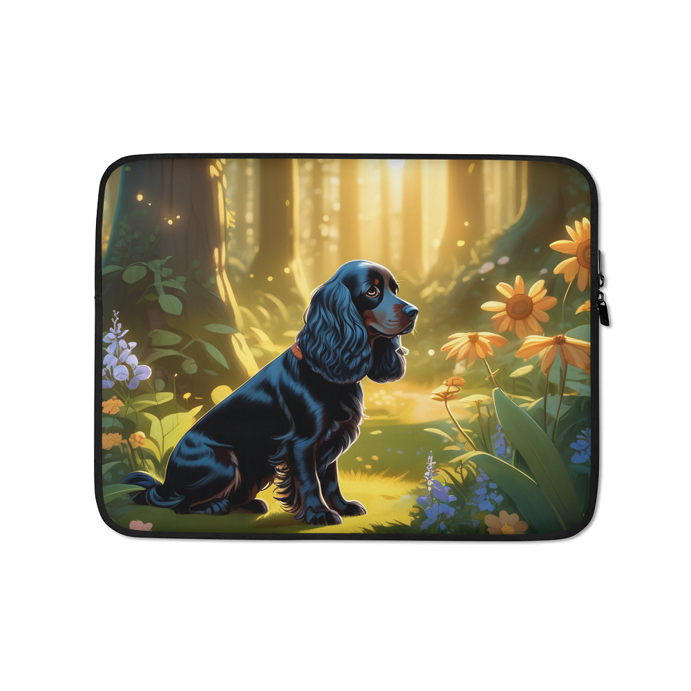 PugMug Custom Cocker Spaniel Laptop Sleeve