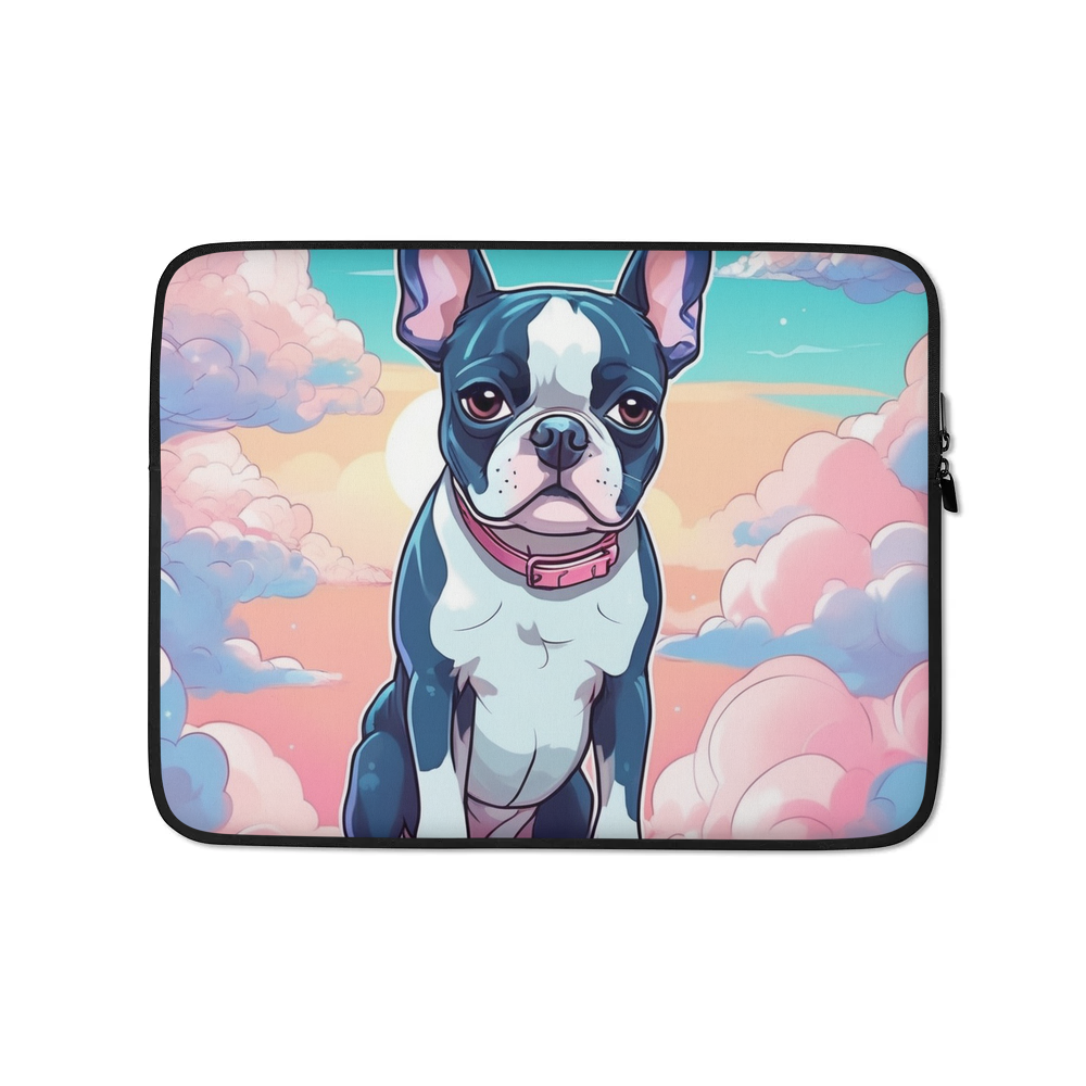 PugMug Custom Boston Terrier Laptop Sleeve