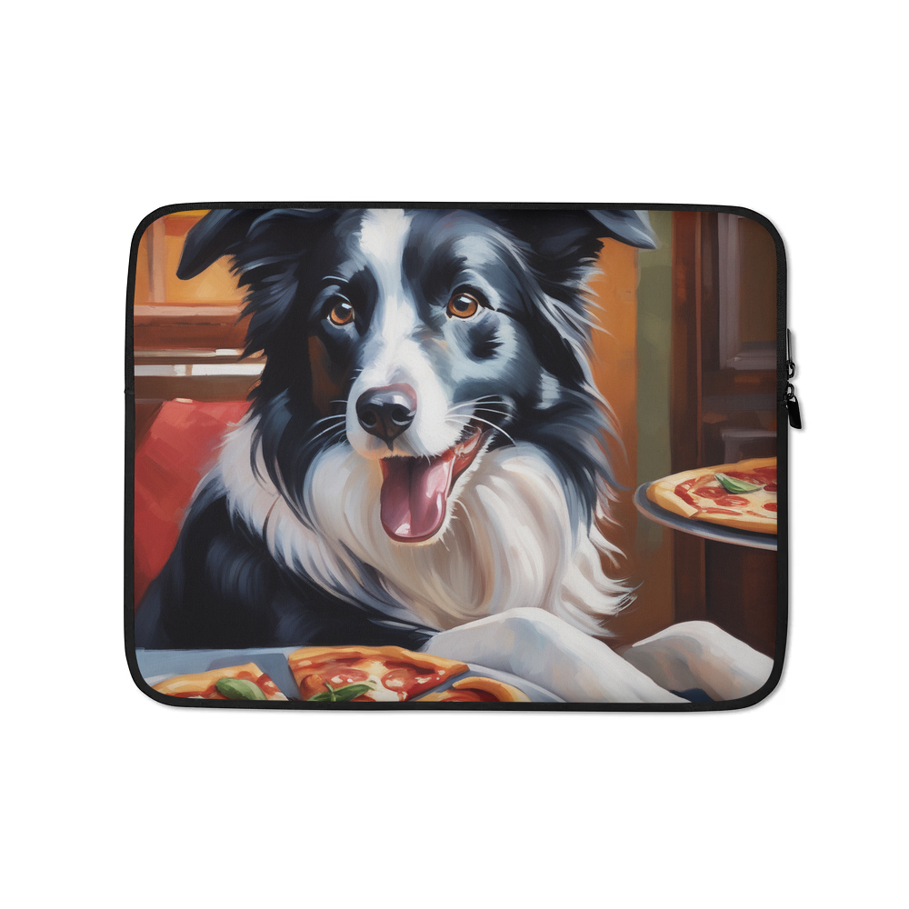 PugMug Custom Border Collie Laptop Sleeve