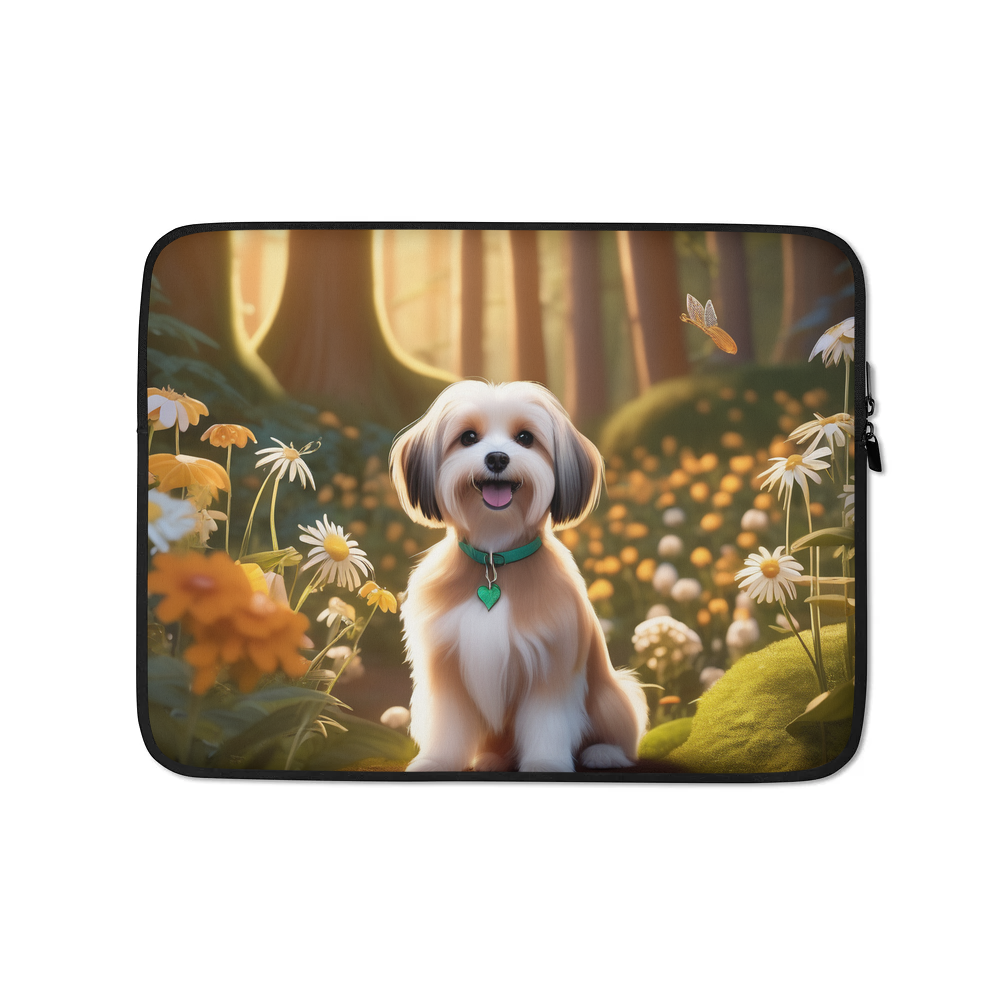 PugMug Custom Tan Havanese Dog Laptop Sleeve