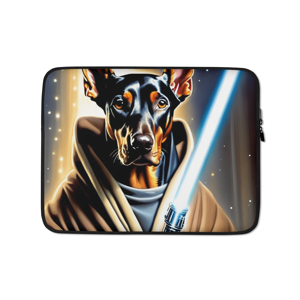 PugMug Custom Doberman Pinscher Laptop Sleeve
