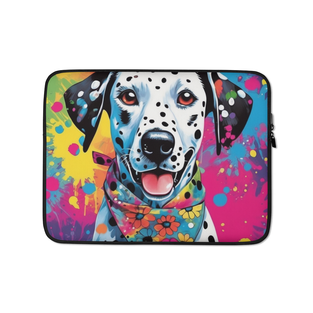 PugMug Custom Dalmatian Laptop Sleeve