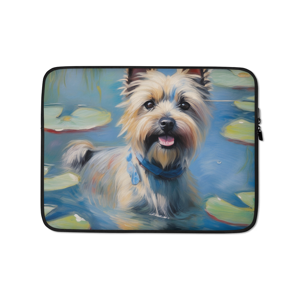PugMug Custom Cairn Terrier Laptop Sleeve